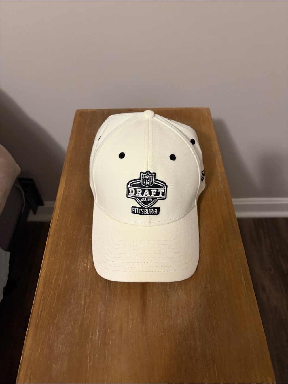 NFL Draft 2020 Pittsburgh White Baseball Cap